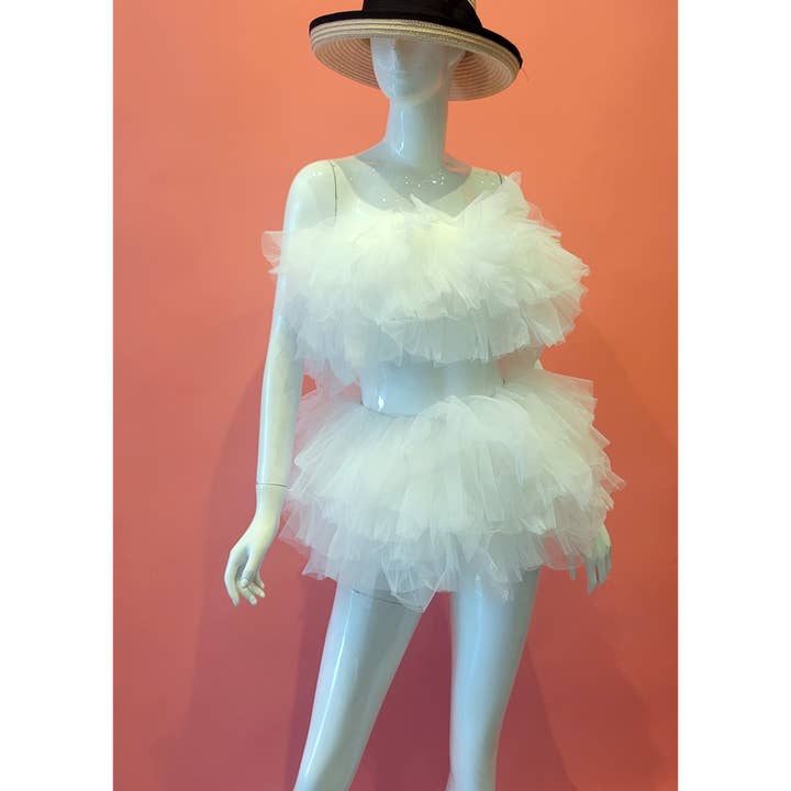 Mapcie - Vente Ensemble haut et pantalon (PAS d'intérieur) - Femme - ENSEMBLE TUTU HAUT ET BAS3