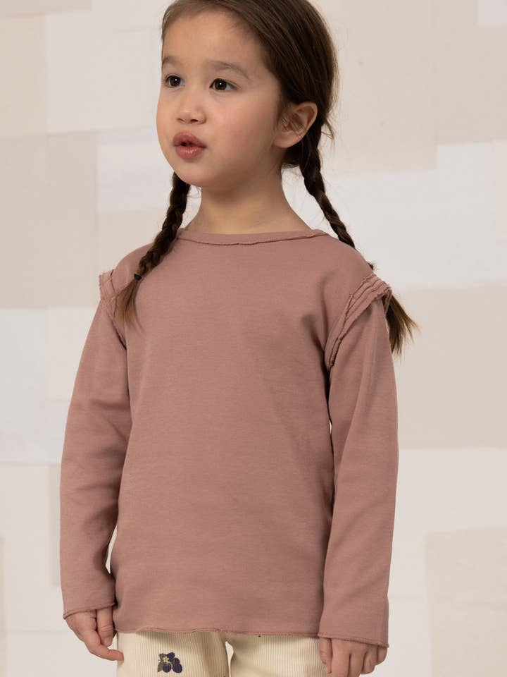 Lala Rosewood T-shirt for wholesale by Studio Bohème Paris