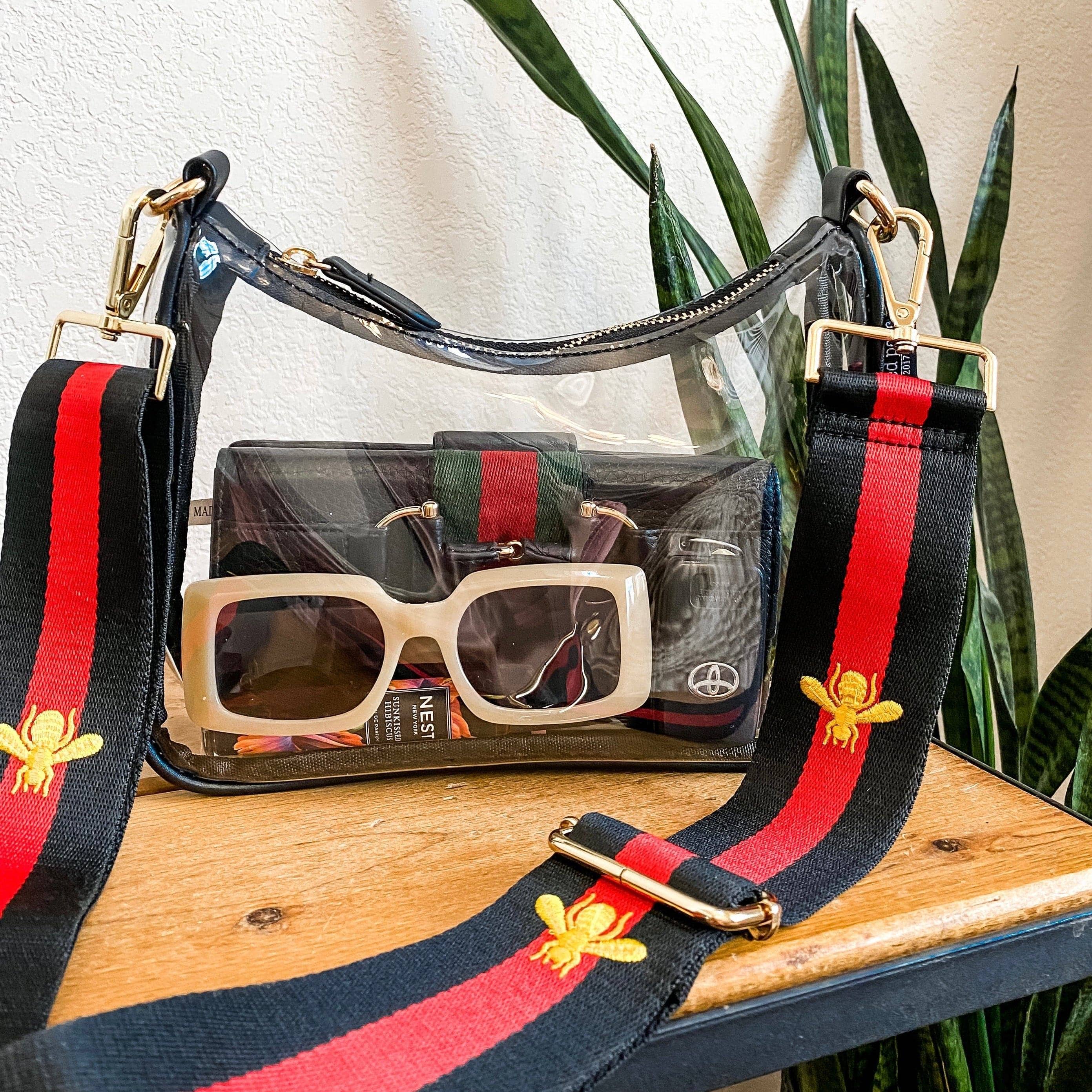 Threaded Pear - Vente Sac à bandoulière – femme - Clear Lucy | Choisissez votre bracelet2