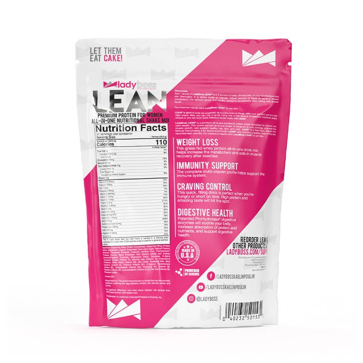 LadyBoss - Venta al por mayor Proteínas y superalimentos en polvo - LadyBoss Lean - Batido nutritivo proteínico para comidas2