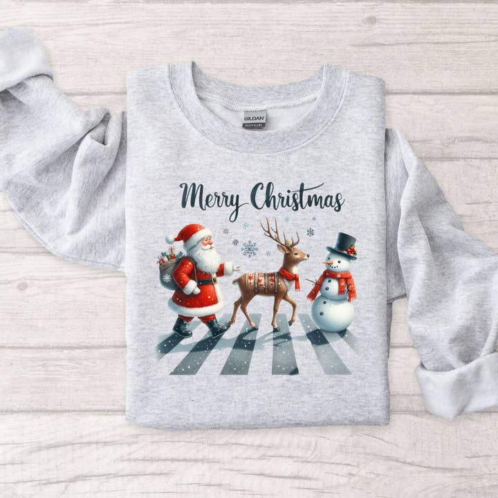 Fijne Kerstmis Sweater voor wholesale door Londas Tees and Tumblers
