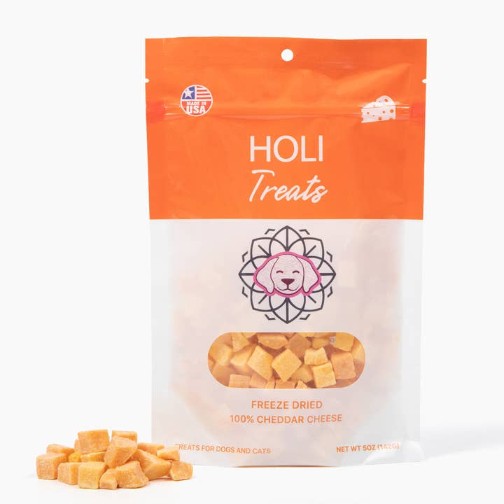 HOLI - Wholesale Pet Treats - Dog - HOLI Cheddar Cheese Freeze-Dried Dog Treats0