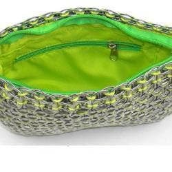 The Sunshine Shoppe - Vendita all'ingrosso Tracolla - Donna - Borsa a tracolla colorata riciclata a mano