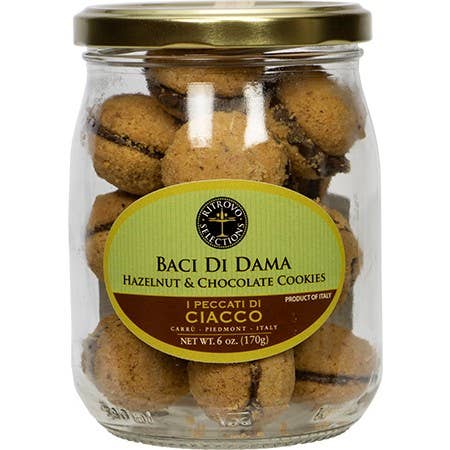 Ciacco Baci di Dama - Biscuits aux Noisettes Et Gianduja pour la vente par RITROVO