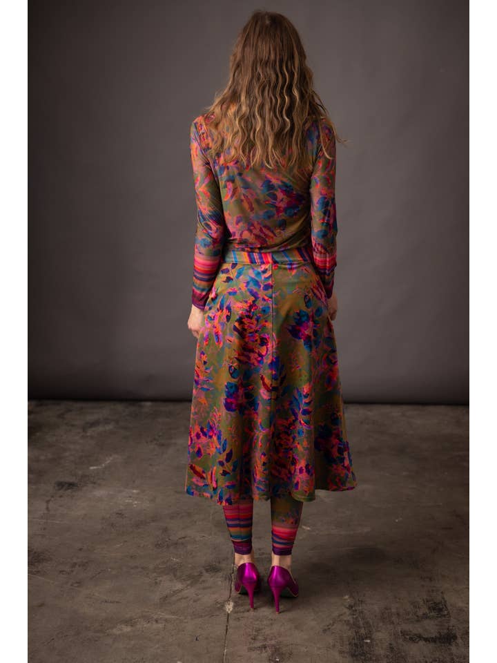 ANATOPIK - Wholesale Fashion Leggings - Women's - DELIO Natura Amber printed leggings