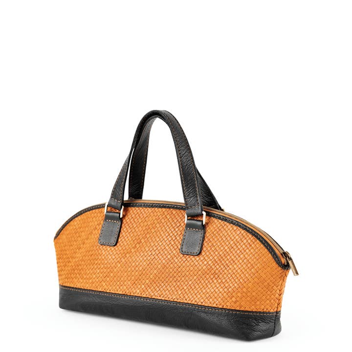 Deux Mains: Haiti Fair Trade - Wholesale Satchel - Women's - East-West Handbag2