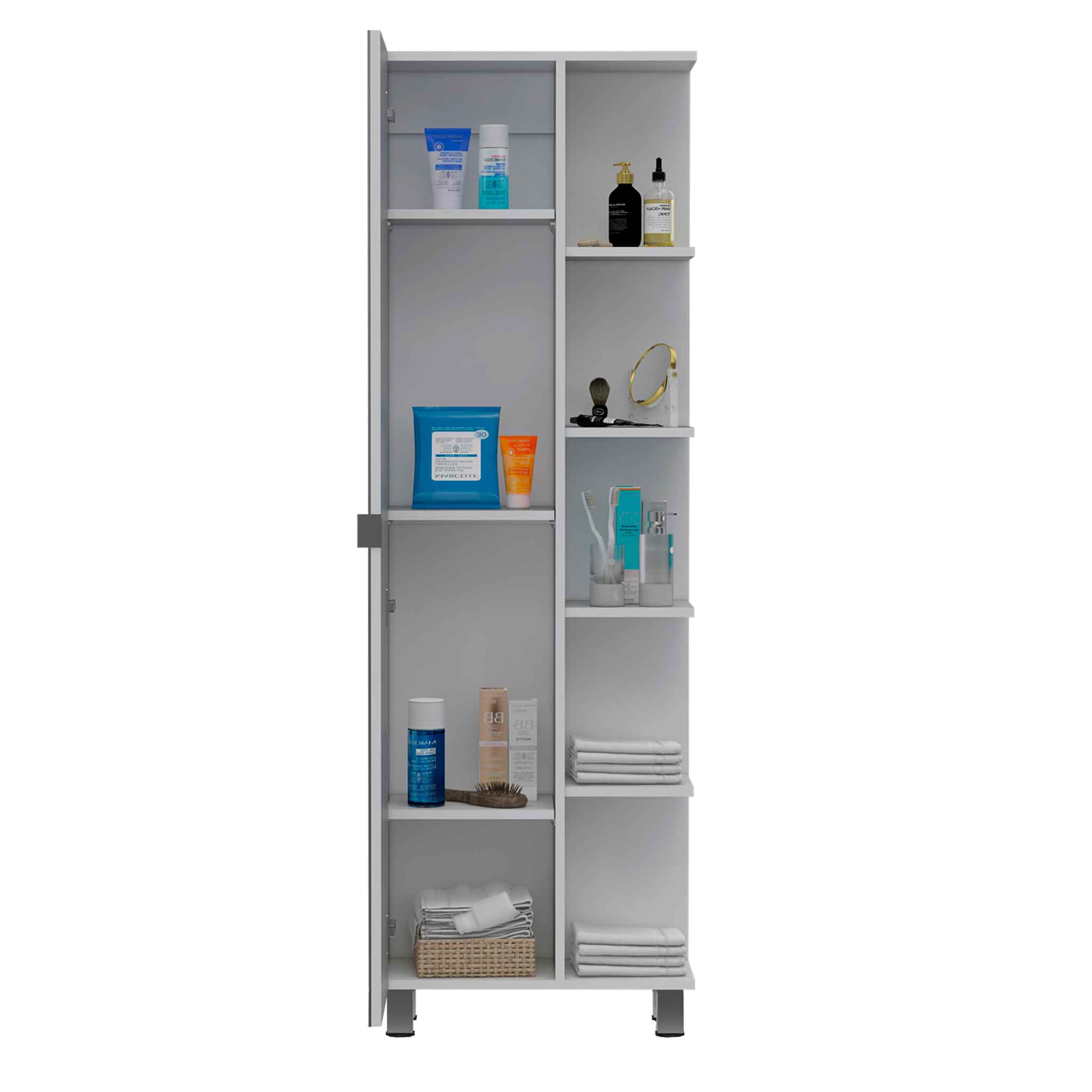 Depot E-Shop - Wholesale Cabinet - Venus Linen Single Door Cabinets,Shelves7