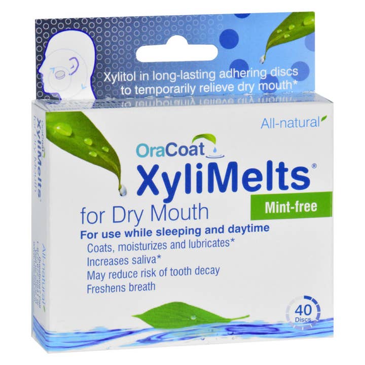 Everyday Supply Co - Wholesale Oral Supplement/Vitamin - Oracoat - Xylimelts - Dry Mouth - Mint Free - 40 Count