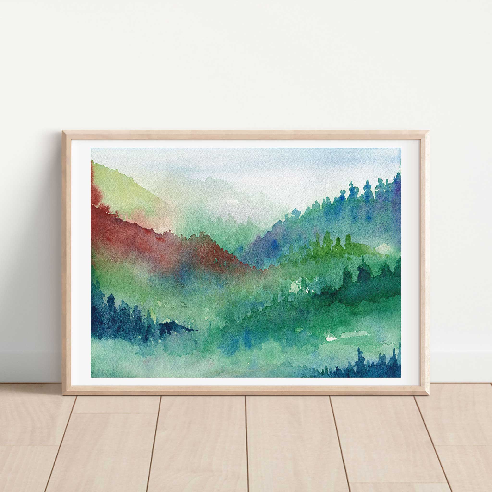 Jenny Vellacott - Wholesale Art Print - Lake District Print of Lake District Scenic Art Print Lakes2