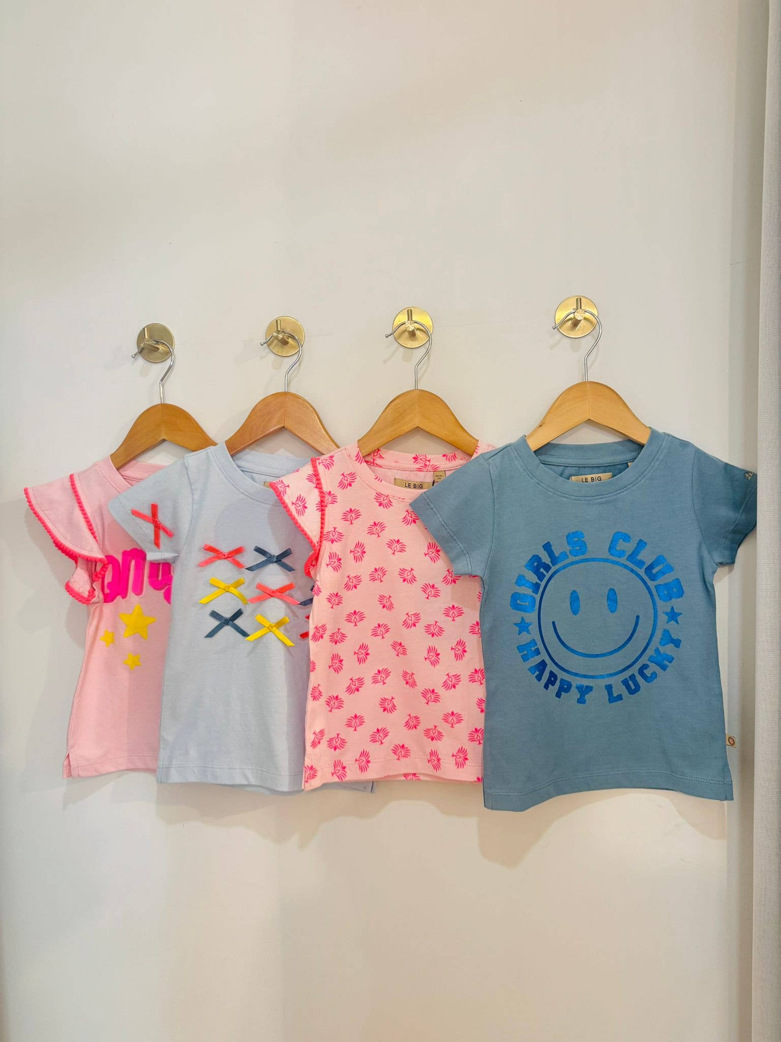LE BIG - Wholesale T-Shirt - Kids - Dae Tee s/slv - Powder Blue3