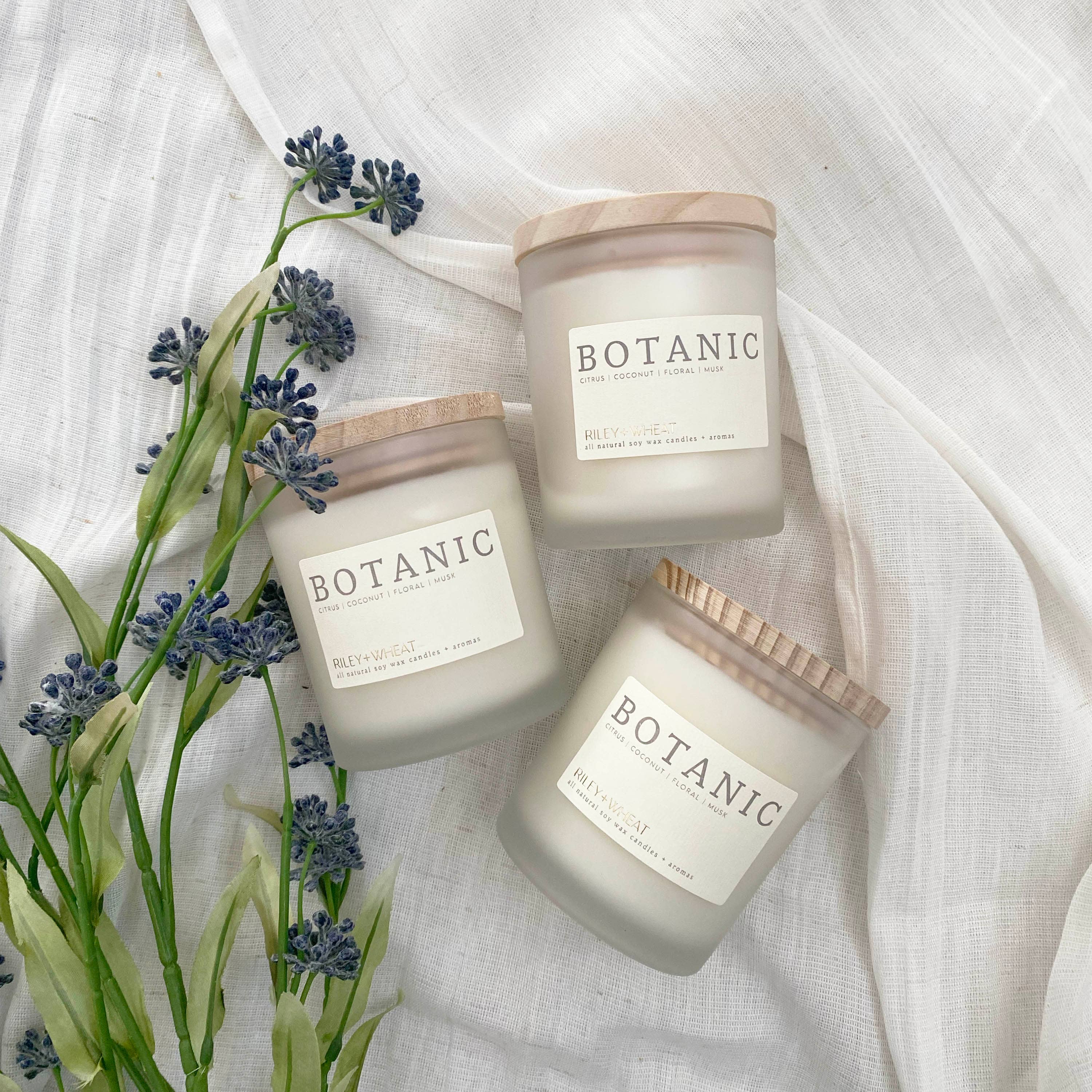 Riley And Wheat - Wholesale Jar/Filled Candle - Botanic Candle 4