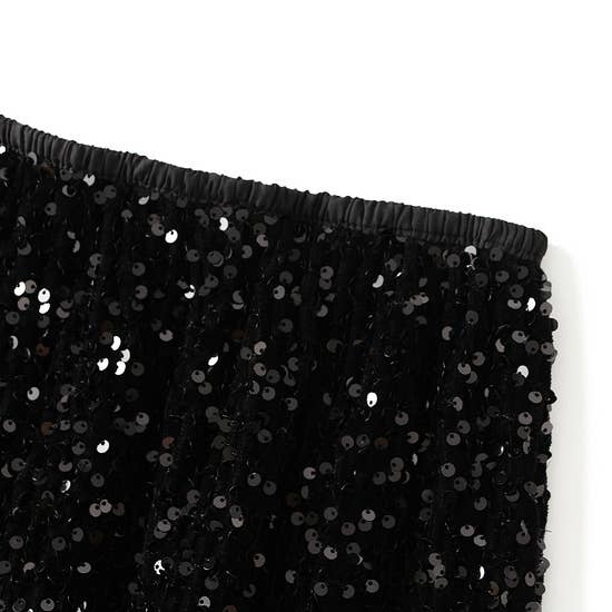 Rosa Clothing - Wholesale Skirt - Women's - Christmas Sequin column skirt with back slit - one size1