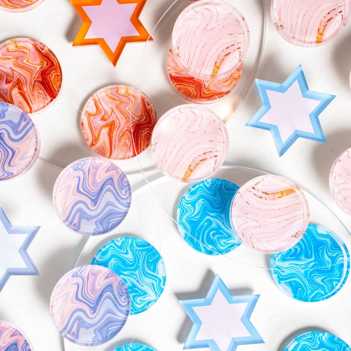 The Nosh Table - Wholesale Platter - Strawberry Swirl Holiday Platter3