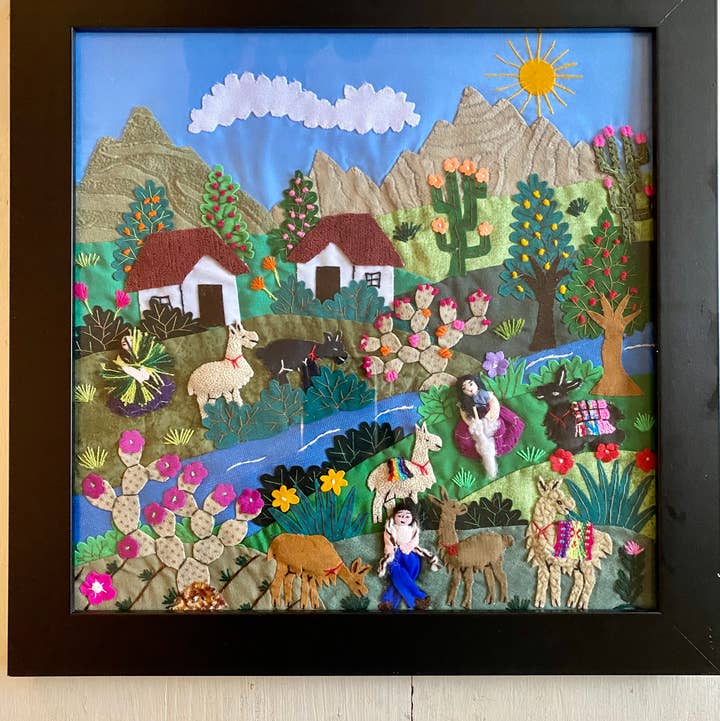 Blossom Inspirations - Wholesale Wall Accent - Arpillera Wall Decor37