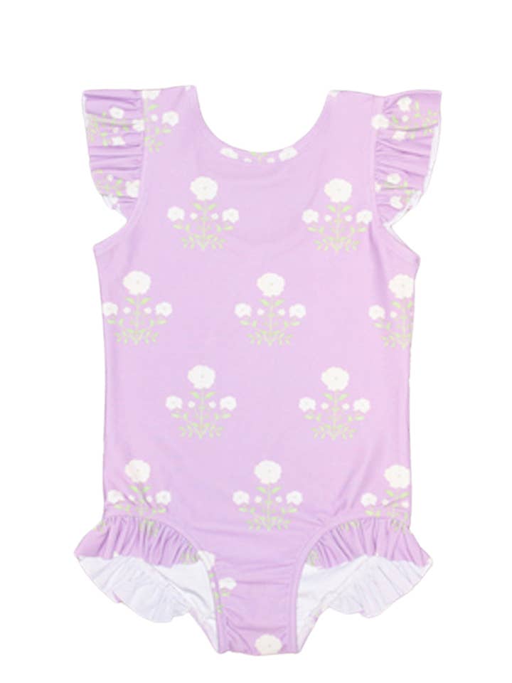 Joy Floral One Piece for wholesale by Grace and James Kids