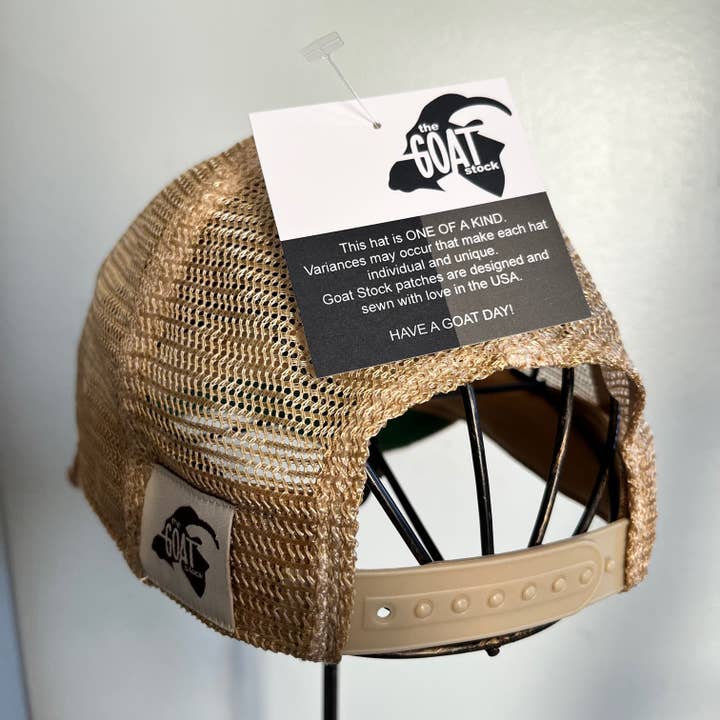 The Goat Stock - Wholesale Baseball Cap - Unisex - Your Paw Print Hat *customize