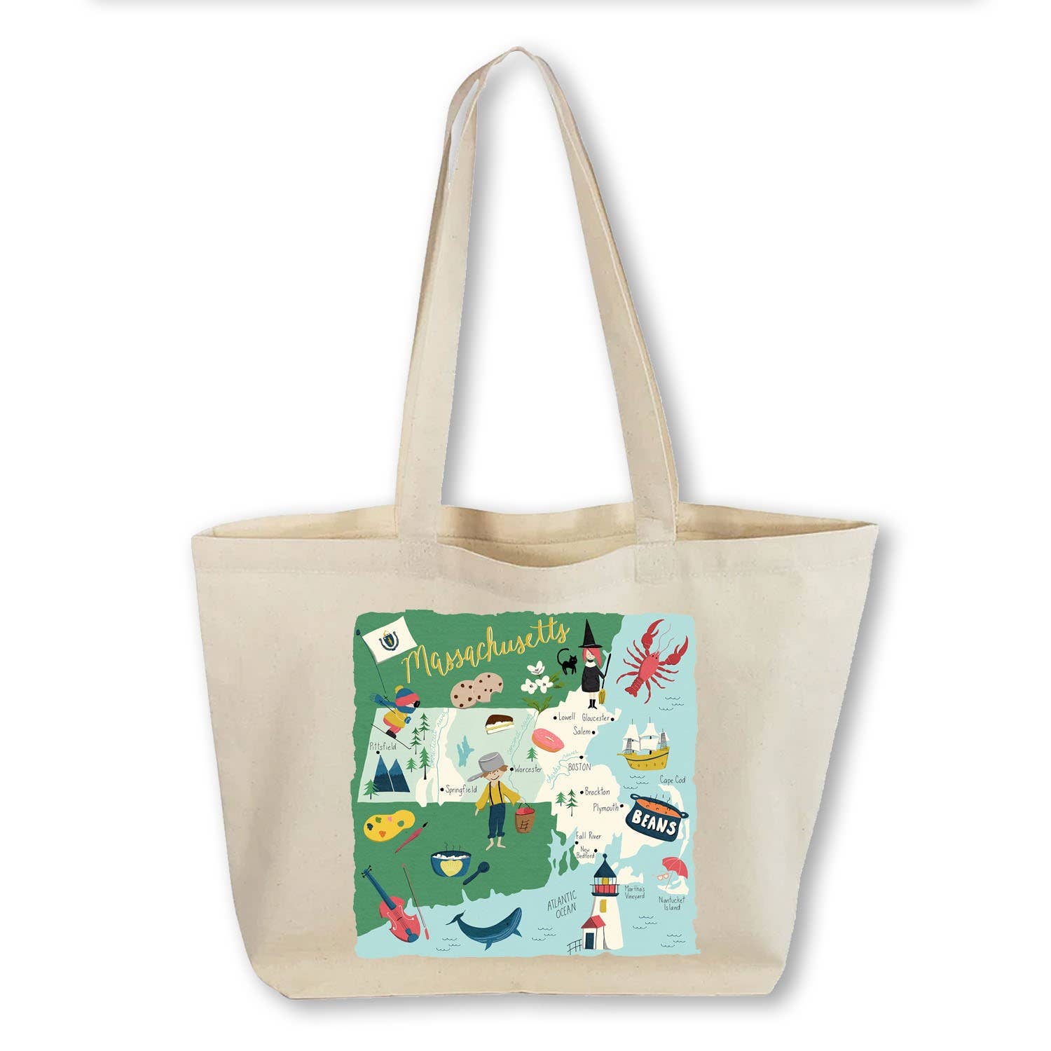Works of Heart - Wholesale Tote Bag - Unisex - Home State Home: Canvas Totebag19