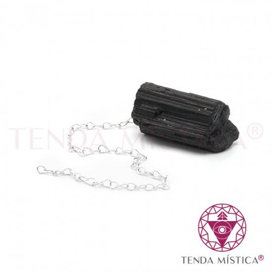 Tenda Mística – wholesale Meditationsprodukter – Turmalinpendel i rått utförande0