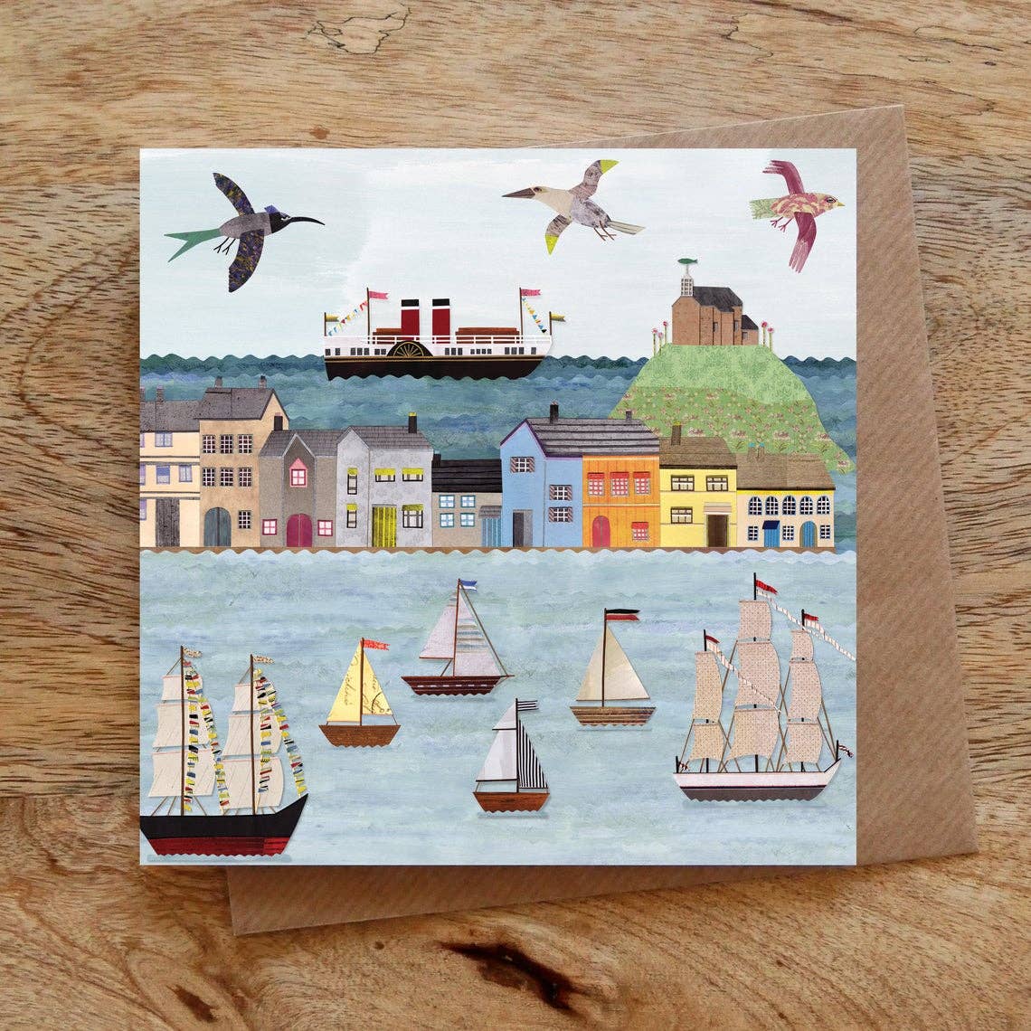 Paperwhale Cards & Paper Goods – wholesale Everyday greeting card – Harbour Card1