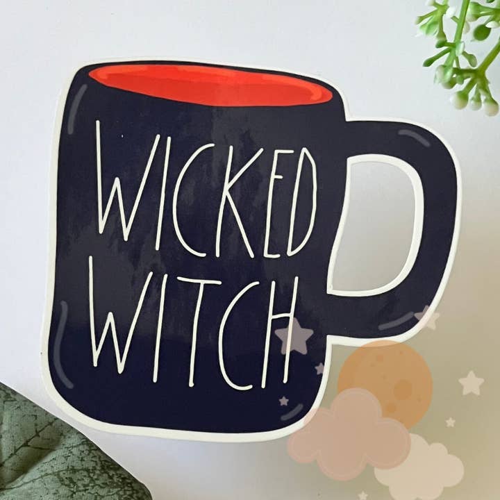 Wicked Witch Sticker | Waterproof Sticker | Hydro Sticker | for wholesale by September Sky Stickers