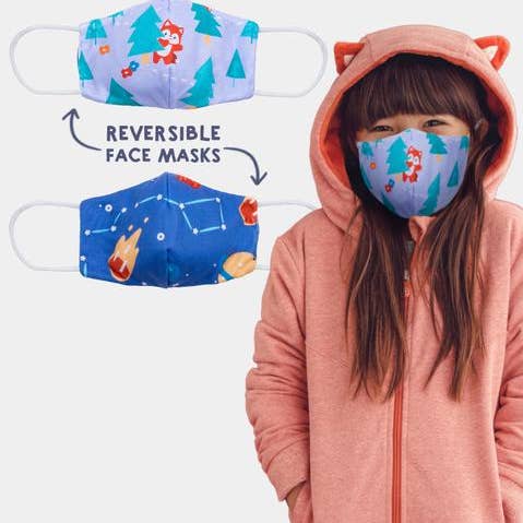Reversible Face Masks - Flynn for wholesale by Cubcoats