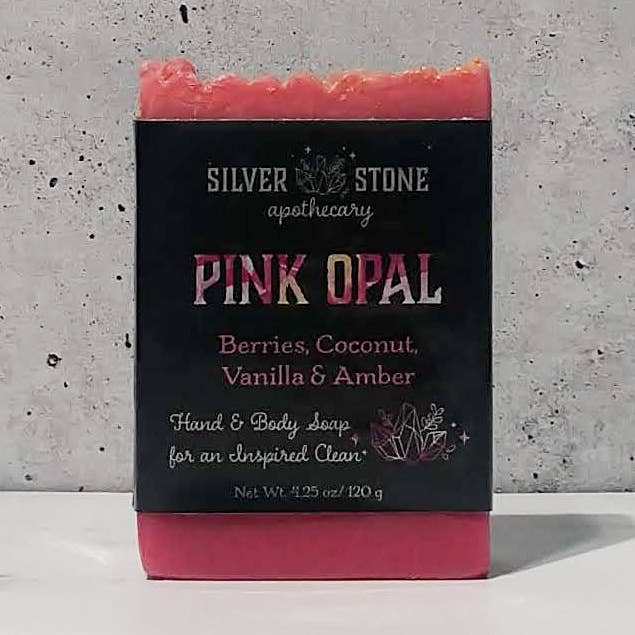 Pink Opal Hand and Body Soap for wholesale by Silver Stone Apothecary