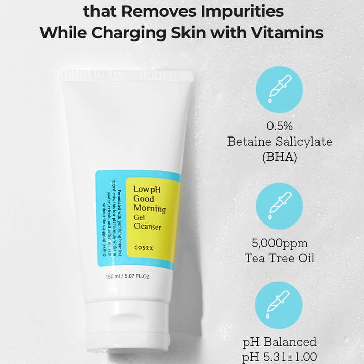 Best Beauty Group - Wholesale Facial Cleanser - COSRX Low pH Good Morning Gel Cleanser Face Wash K Beauty1