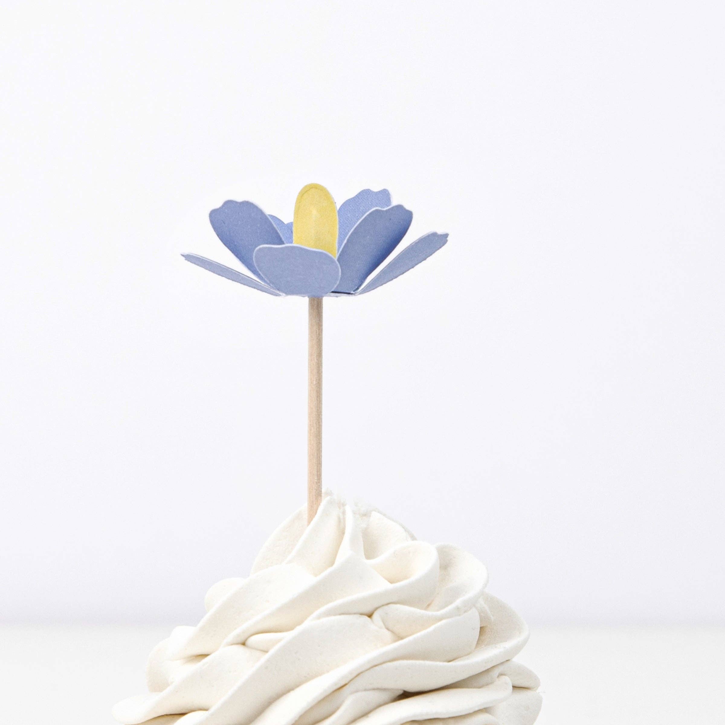 Meri Meri - Wholesale Cake/Cupcake Topper - Flower Garden Cupcake Kit5