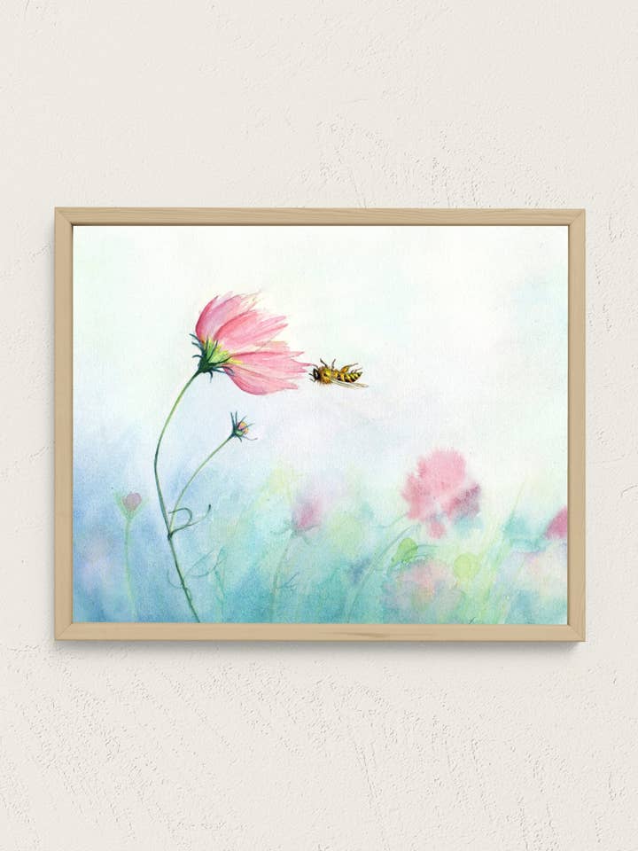 Hæng i, Honningbi! for engroshandel hos Rebekah Lowell Creative Studio