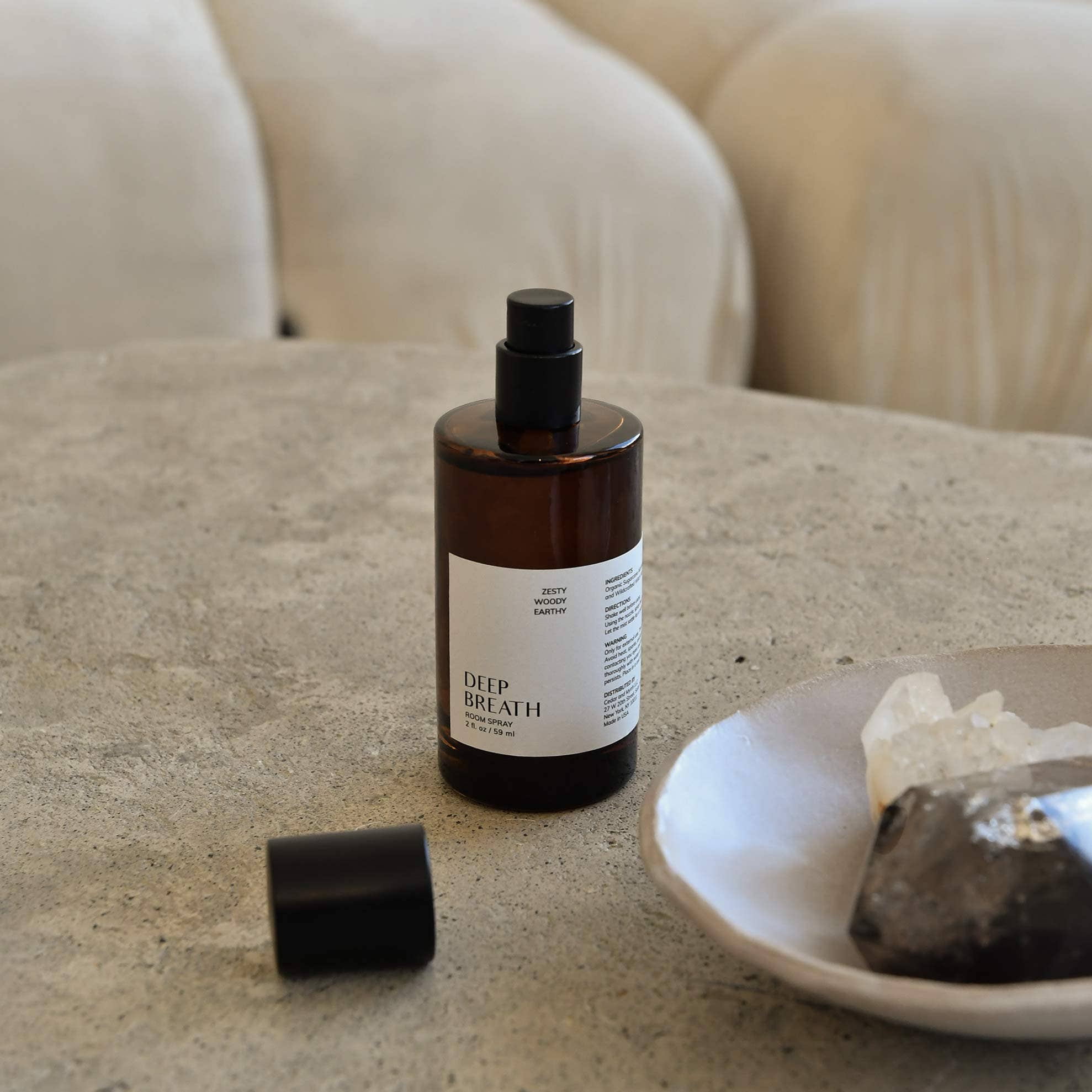 Cedar and Myrrh – wholesale Room & linen spray – Deep Breath Wellness Room Spray3