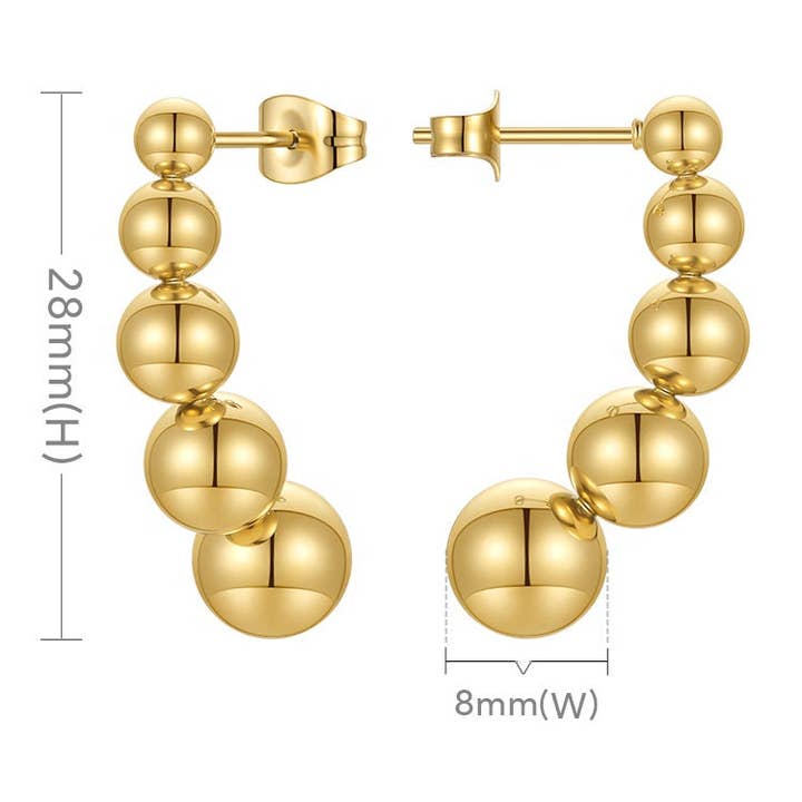 Katie Rae Collection - Wholesale Dangle Earrings - ANYA BEAD EARRINGS3