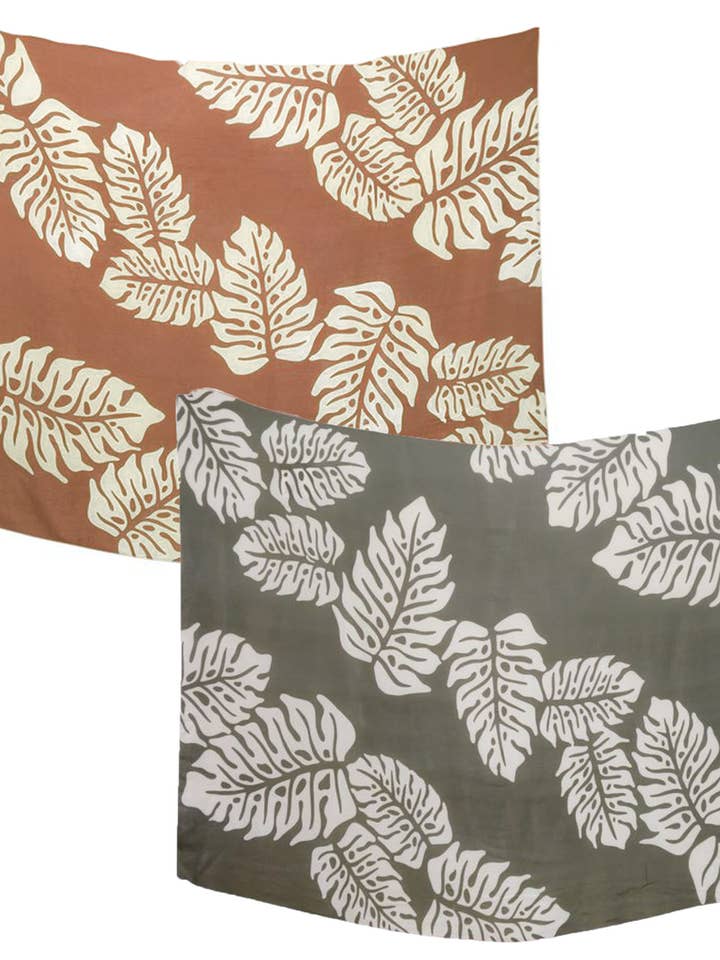 **NEW** Pareo - Monstera Print for wholesale by Issa De' Mar