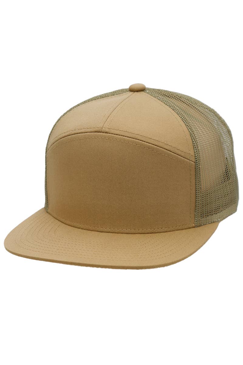 Cap Zone - Wholesale Truckerpet - Uniseks - Unikleurige 7-panel truckerpet van katoen-polyester mix21