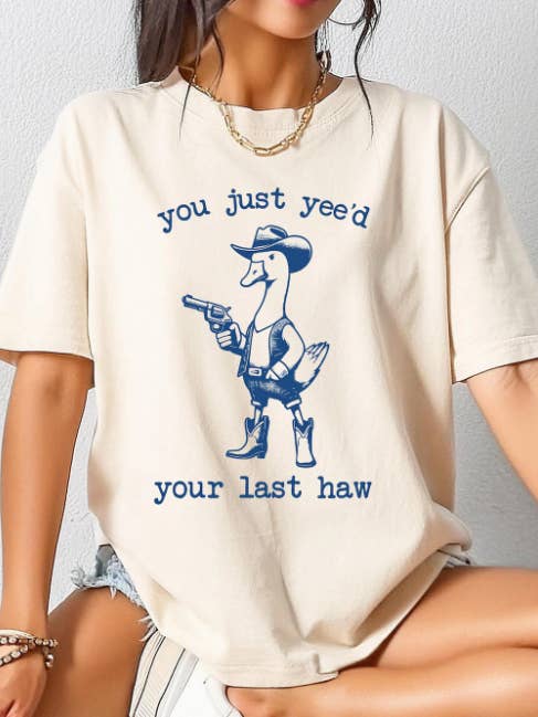 Acabas de Yee tu último Haw Camiseta para venta al por mayor de Boho Bloom Emporium