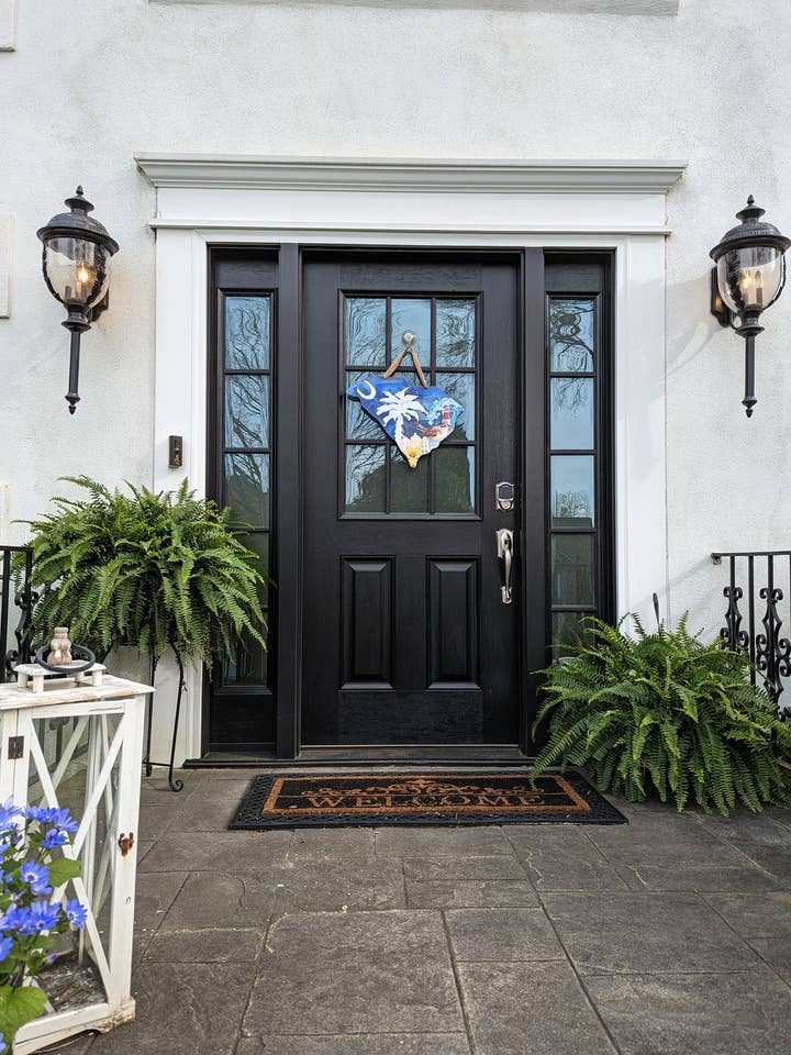 SC State | Flag | South Carolina | Door Art for wholesale by kimberlyrobertsstudio