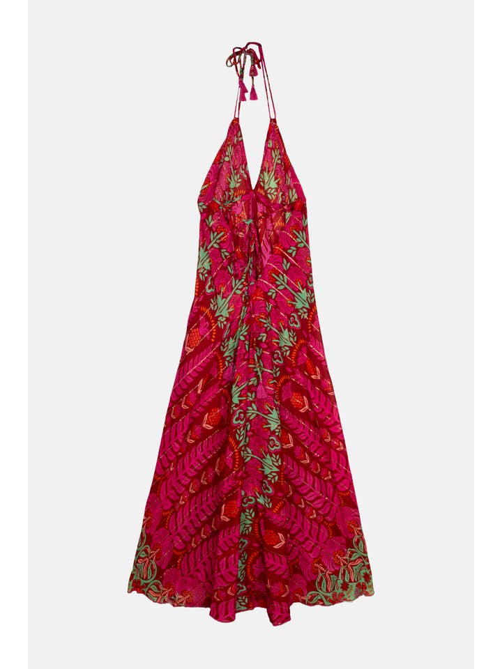 Piti Cuiti - Wholesale Dress - Women's - IPANEMA PINK LONG DRESS