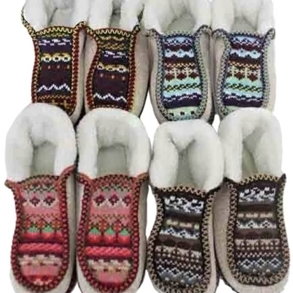 Men's Tribal Geometric Woven Fleece Lined Moccasin Slippers and other Purchase Wholesale badger slippers. Free Returns & Net 60 Terms on Faire trending on Faire.