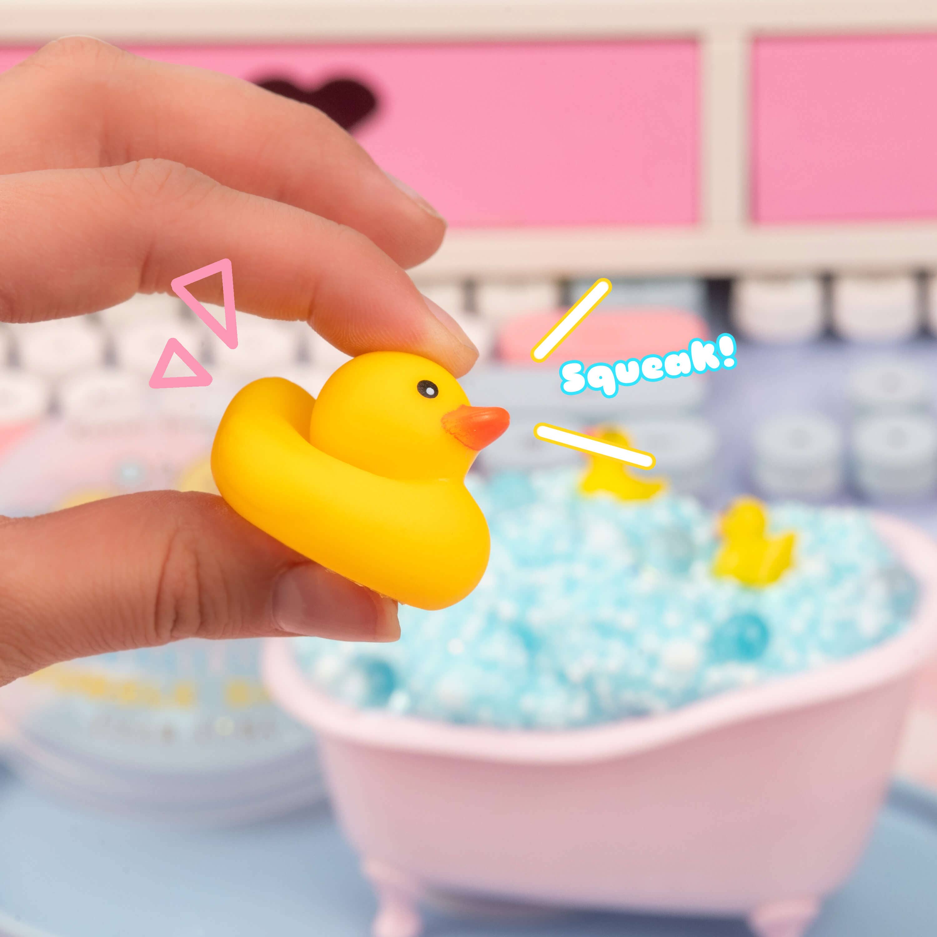 Kawaii Slime Company – Plasticina - Crianças por atacado – Slime Floam de Banho com Bolhas Squeaky Clean (4 unidades)4