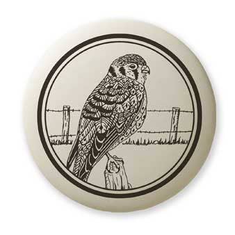 Touchstone Pottery – Großhandel Schmucksets – American Kestrel Porzellan-Anhänger-Geschenkbox
