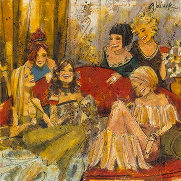 Mulheres e Wine® Vinte Segunda Edição por atacado de Kathy Womack Gallery