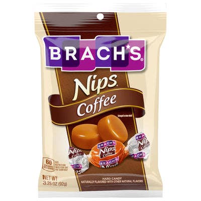 I Got Your Candy - Wholesale Hard Candy - Brach's Coffee Nips 3.5oz - 12ct