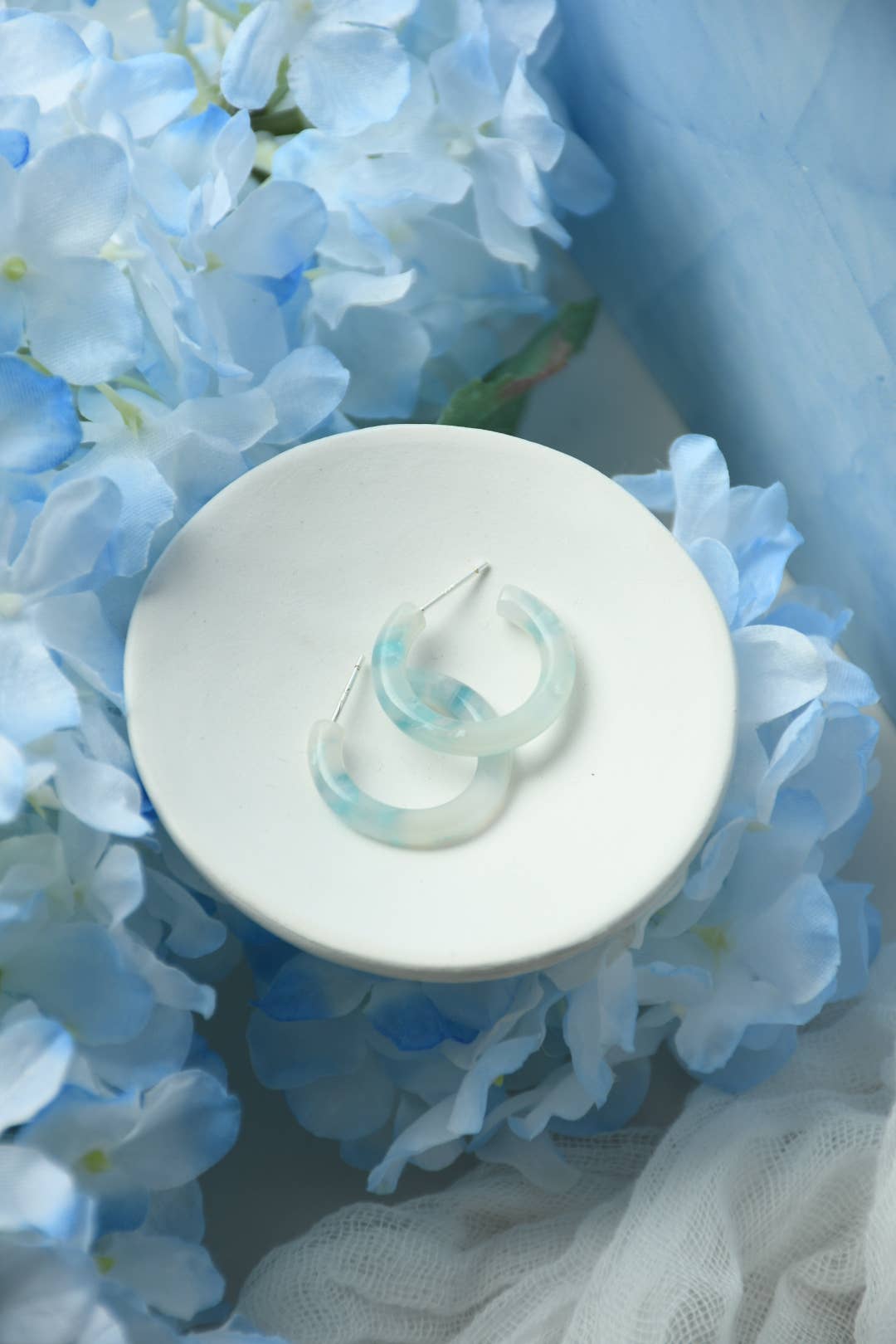 Fenna&Fei - Wholesale Hoop Earrings - Ultra Mini Hoop Collection | Small Italian Acetate Hoops 15