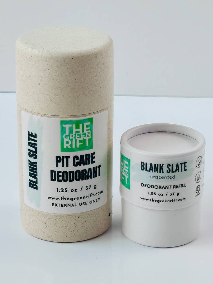 Déodorant Soin Fosse Blank Slate, Écologique et Rechargeable pour la vente par The Green Rift