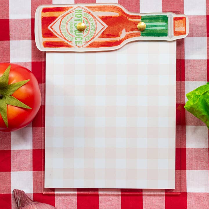 Bloc-notes Petit Sauce Piquante (vendu par 3) 19 $ / 38 $ pour la vente par Swag