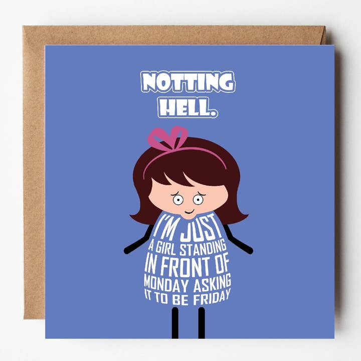 Notting Hill-inspireret | Sjov hverdagskort til hende | Arbejde for engroshandel hos VERSED AID