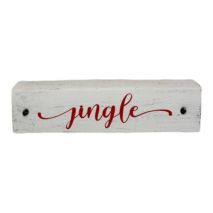 Jingle Christmas Stick Sign for engroshandel hos Joshua Jar