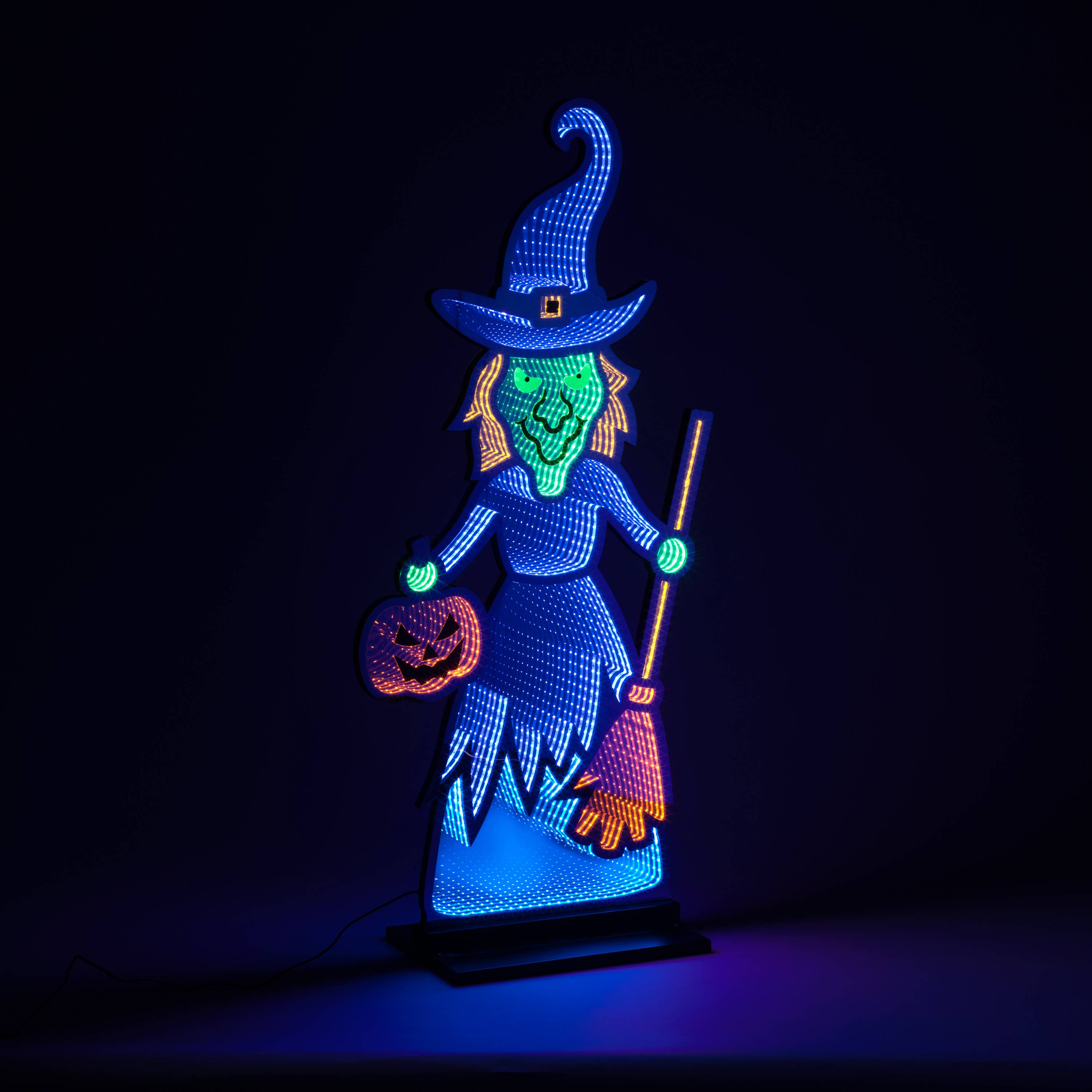 The Gerson Companies - Wholesale Decorative Figurine - Gerson Halloween 53.3"H UL Electric Infinity Lighted Hallowe1