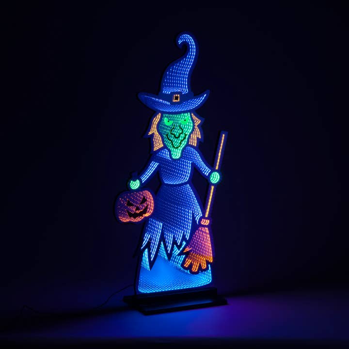 The Gerson Companies - Wholesale Decorative Figurine - Gerson Halloween 53.3"H UL Electric Infinity Lighted Hallowe1