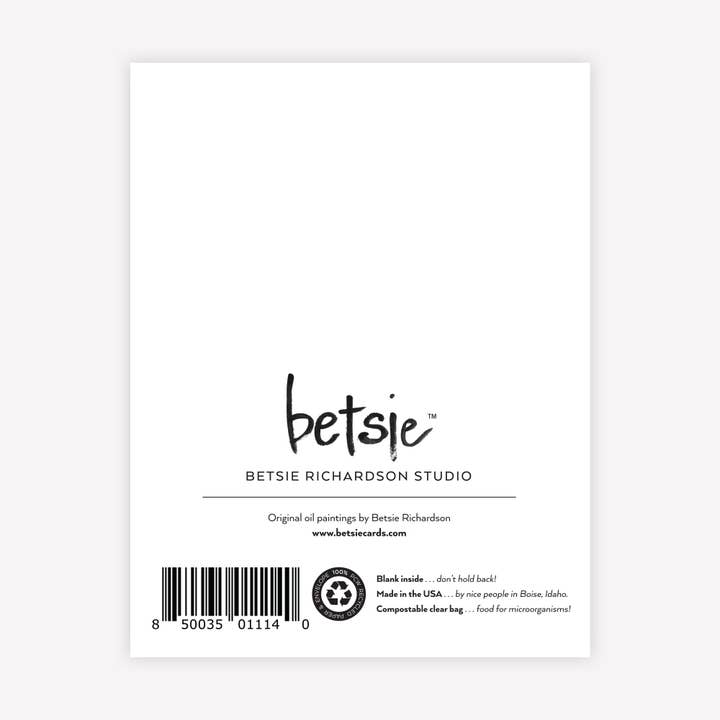Betsie Studios - Wholesale Everyday Greeting Card - "Wuup woob, weep"Â Greeting Card