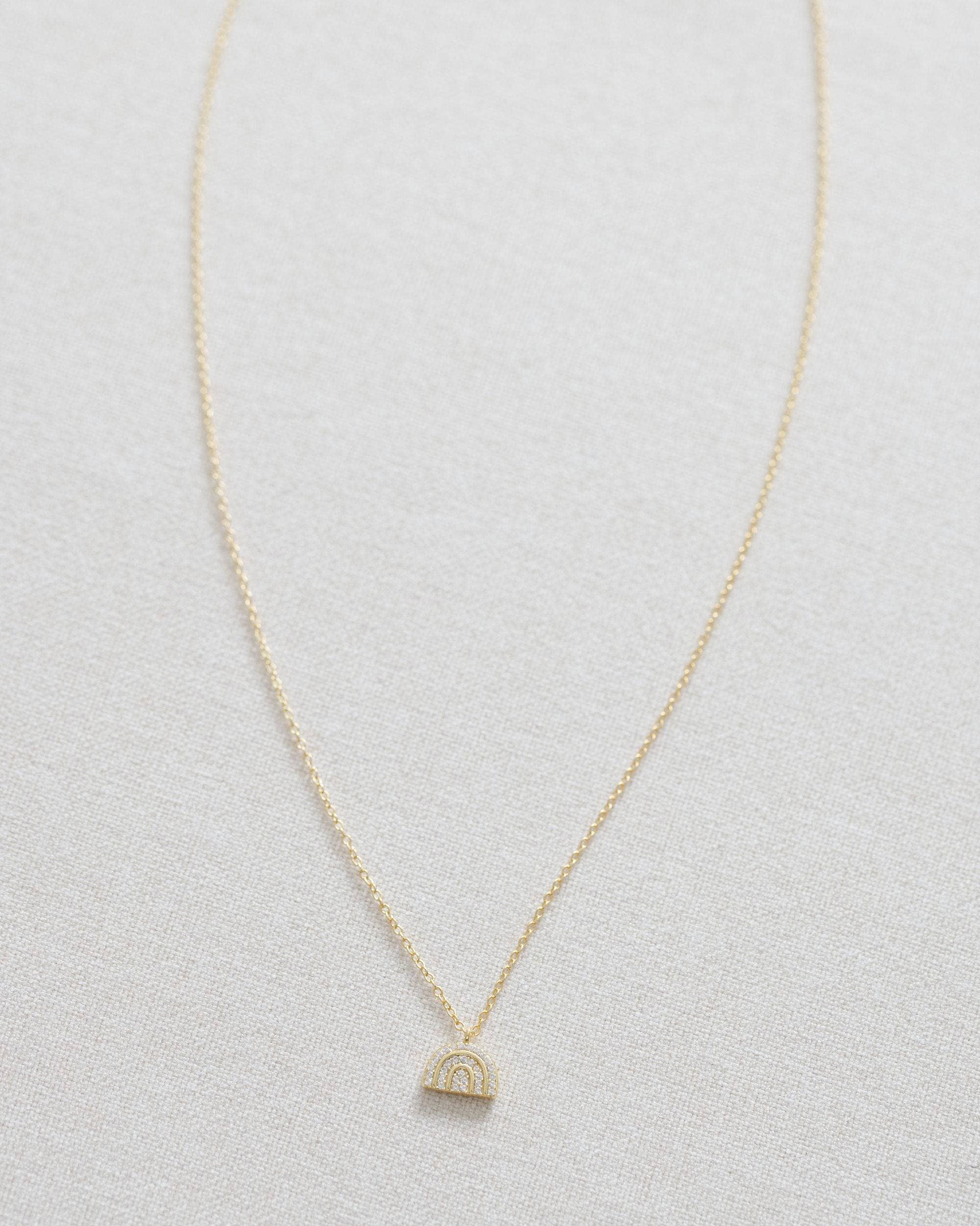 Coast and Cove - Wholesale Pendant/Charm Necklace - Crystal Rainbow Necklace3